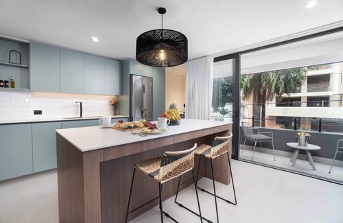 Cali Apartment | Hygge 201 - 2BR | 2Bath | Balcony | Big Terrace