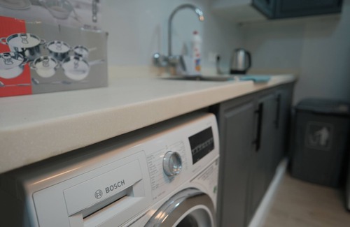 Riyadh Apartment | Ikea style 2-bedroom with big kitchen & living room