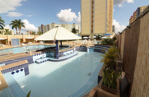 Do Turista Apartment | Incrível apart-hotel c pisc aquecida -Caldas Novas