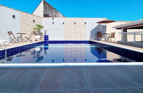 Jardim Praia Grande House | Incrível casa com piscina e Wi-Fi em Mongaguá/SP