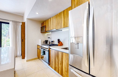 Tulum Apartment | Inviting dog-friendly apartment with pool, fitness area, balcony, & W/D