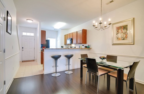 Deep River House | Inviting High Point Townhome with Patio + Privacy!