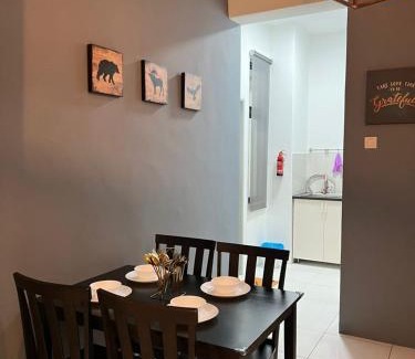 Taman Mirindi Apartment | Ipoh Stadium Greentown Simee Cozy 3room 2bath 7pax