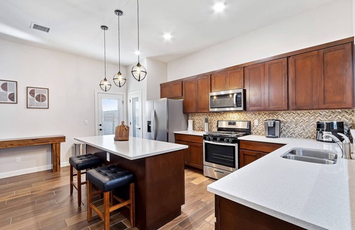 Socorro House | It features cozy furnishings, modern amenities, and a warm, homey atmosphere.