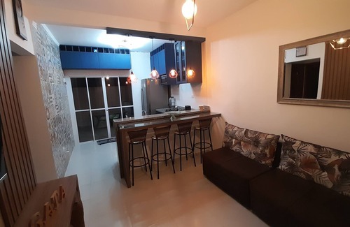 Cibratel II House | Itanhaem. Cozy new house with pool and private barbecue area