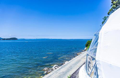 Itoshima Hotel | ITOSHIMA SDGs Village Chikyu MIRAI -海の大パノラマ-全室オーシャンビューのドームテント