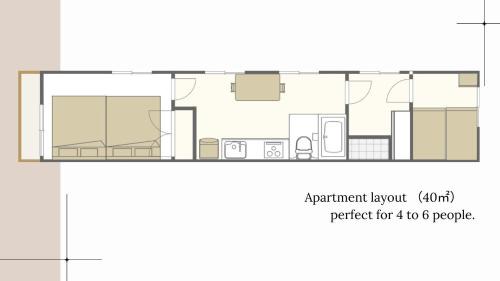 Abeno Apartment | JAVA HOUSE Nagaiー11min Nambaー2min Airport line Station