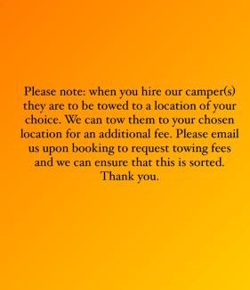 Cleator Moor Other | Jerry The camper for hire self tow to your destination in Lake District Cumbria