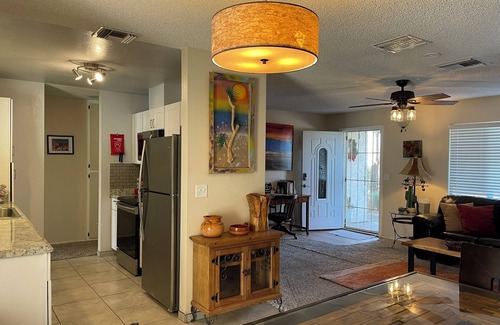 Joshua Tree House | Joshua Tree Home Home Fountain Oasis & Spa w/360 Views