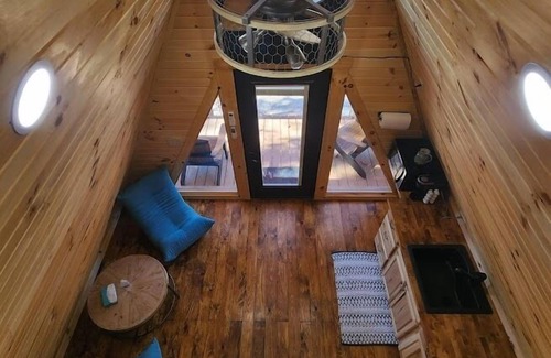 Scio Cabin | Joshua Tree/Unique Lakeview 4 Person A-Frame Cabin