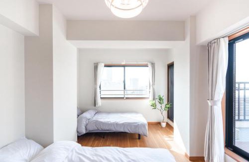 Higashinada Apartment | JR住吉駅徒歩30秒 眺望抜群の貸切ペントハウスLn30