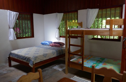 Carate Cabin | Jungle cabin at Playa Lapa, Corcovado sunset, beach, lagoon, kayaks.