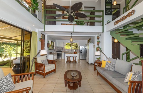 Manuel Antonio House | Jungle Roost, a beautifully appointed 4 story jungle house close to the beach
