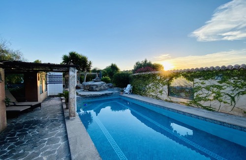 Son Macia Apartment | Junior Suite on the Finca Oasis Can Negre in Son Macia - child-free rental