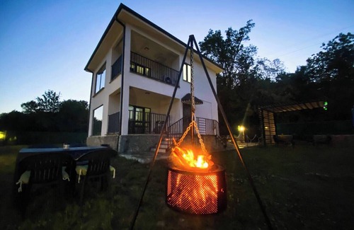 Bartin Villa | Küre Dağları Manzaralı Şömineli ve Bahçeli Villa