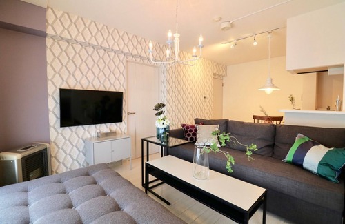 Nishi Apartment | K103 53m2 2LDK Hotel JR Kotoni Station 9 minutes - 103/Sapporo Hokkaidō