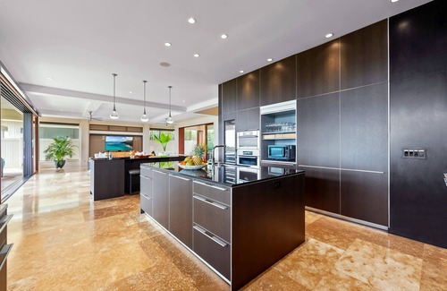 Kailua Villa | Kailua Beachside by Gather: Beachfront Villa w/Heated Pool & Ocean Views