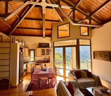 Kalavrita Villa | Kalavryta Villa Nano with fireplace and next the Ski Centre