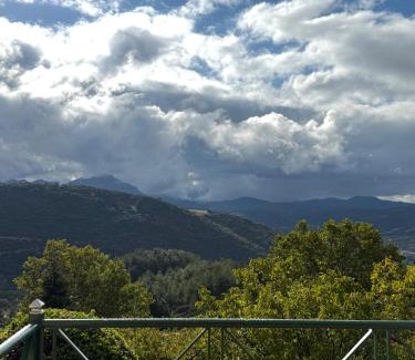 Kalavrita Villa | Kalavryta Villa Nano with fireplace and next the Ski Centre