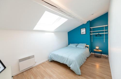 Rive-de-Gier Apartment | KASA DUPLEX - Climatisation - Balcon - Parking Privé