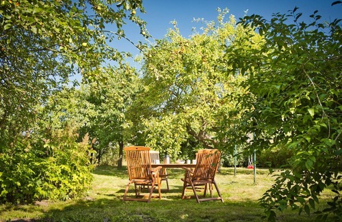 Stahlbrode Apartment | Kleine Giebelwohnung im Ferienhaus Makrele von 1877