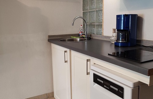 Haurup Apartment | Kleines Hofzimmer, Deutschland