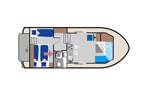 Priepert Boat Rental | Kormoran 940 - license-free houseboat - KUHNLE-TOURS Priepert