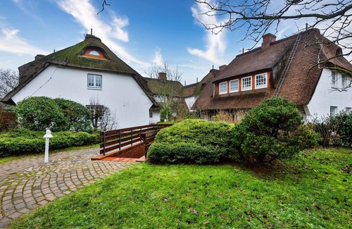 Keitum Apartment | Kuschelnest Unter Reet mit Pool und Sauna