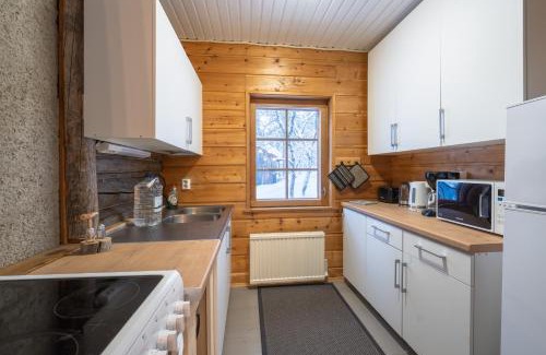 Saariselka Apartment | Kuukkeli Log Houses Aurora Cabin - Jaspis