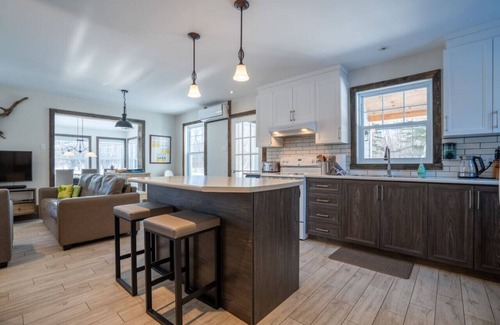 Matawinie Regional County Municipality Apartment | L`Enchanteur |Hot Tub | River & Kayaks |EV Charger