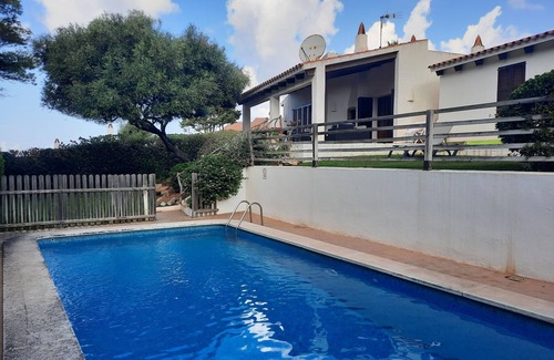Sant Lluis Villa | "LA BUGANVILLA" House with garden and private pool.