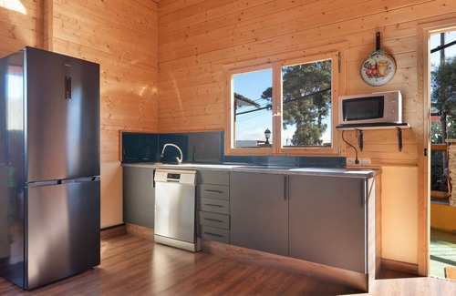 Las Vegas Cabin | 'La Cabaña El Refugio De Las Vegas' with Mountain View, Wi-Fi and Air Conditioning