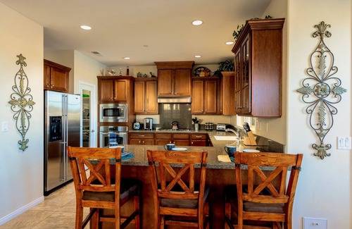 Terra Lago Villa | Lago Vista Lake front house with lake and mountain views! Near Coachella!