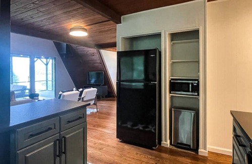 Cadiz Cabin | Lake Front A-Frame with Boat Slip!