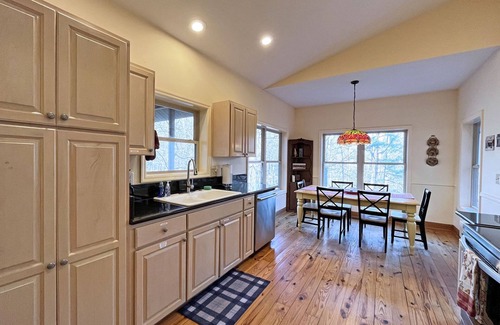 Lake Lure Cabin | Lake Lure Cabin- Game Room, Fire Pit close to Rumbling Bald Amenities
