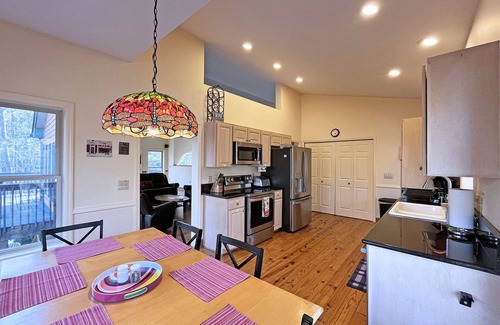 Lake Lure Cabin | Lake Lure Cabin- Game Room, Fire Pit close to Rumbling Bald Amenities