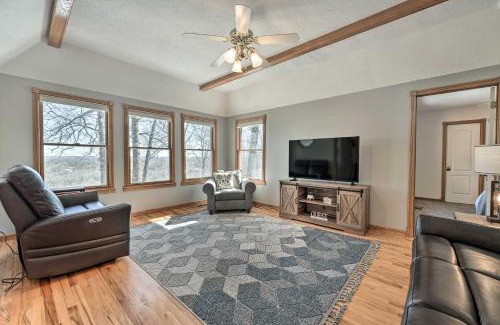 Mountain Home House | Lake-View Retreat with Fire Pit in Mountain Home!