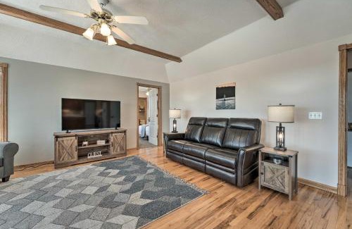 Mountain Home House | Lake-View Retreat with Fire Pit in Mountain Home!