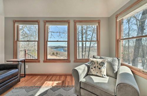 Mountain Home House | Lake-View Retreat with Fire Pit in Mountain Home!