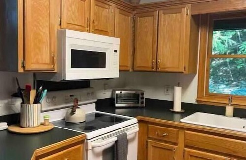 Unaka House | Lakefront Cabin Bordering Nat Park w/Hot Tub!