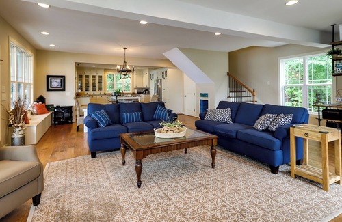 Camden House | Lakefront Camden Vacation Rental w/ Decks & Dock!