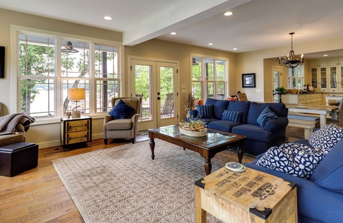 Camden House | Lakefront Camden Vacation Rental w/ Decks & Dock!