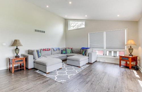 Campbellsport House | Lakefront Campbellsport Retreat with Dock and Yard!