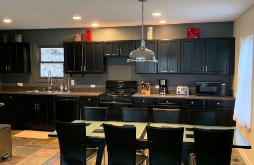 Powers Lake House | Lakefront compound w/private beach, next to Powers Lake on Lake Benedict