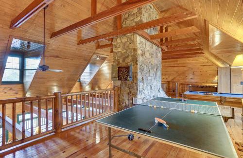 Mentone House | Lakefront Custom-Built Mentone Home Game Room!