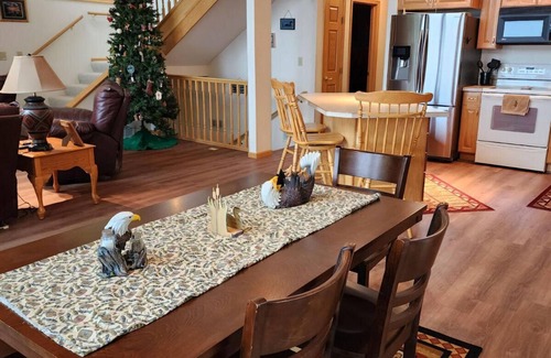 Garrison Cabin | Lakefront Deck w/Unmatched View and Location - New Deck