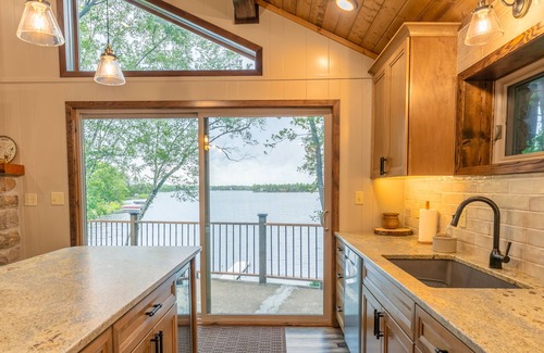 Crosslake House | Lakefront home w/Suite, Private Dock on Rush Lake Whitefish chain, Crosslake