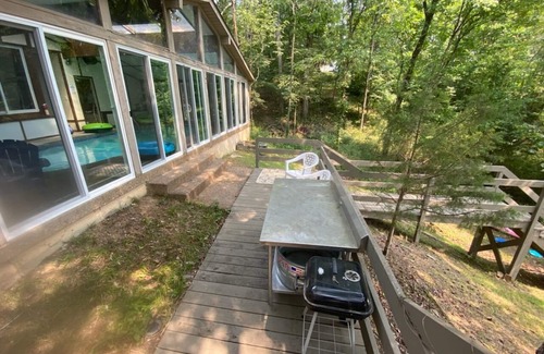 Marion House | Lakefront property with private heated indoor pool and hot tub!