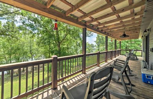 Eddyville House | Lakefront Rest-Ashored Home with Private Dock!