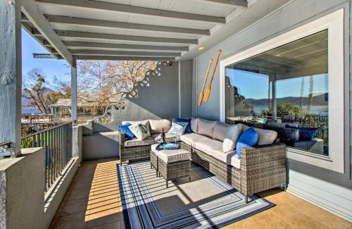 Clearlake Park House | Lakefront Retreat with Dock, Paddle Boards and Kayaks!